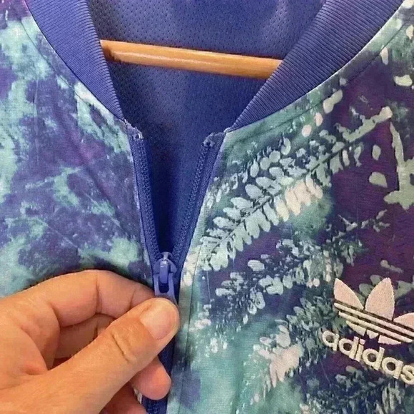 Adidas Originals Women’s Ocean Elements Track Jacket Size Medium - Picture 5 of 13